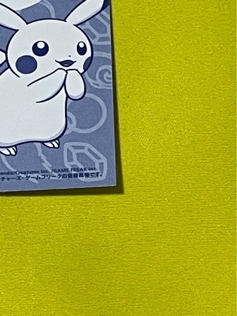 ポケモン　ポンチョ　 ピカチュウ　メガチルタリス　名刺