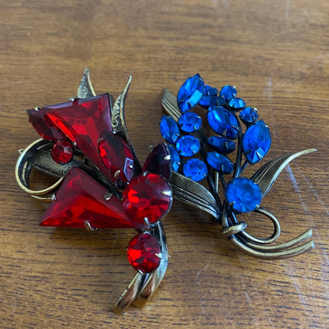 ♡昭和レトロ ブローチ アンティーク 5個セット ♡昭和レトロ ブローチ