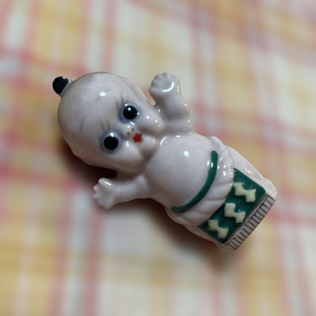 キューピー お相撲 相撲 昭和レトロ 昭和 レトロ ヴィンテージ 陶器