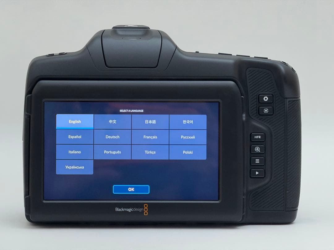 Blackmagic Cinema Camera 6K FF Lマウント