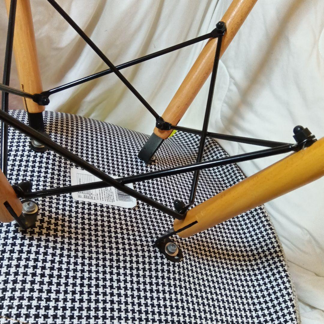 パッチワークデザイン ラウンジチェアー 多色 赤系