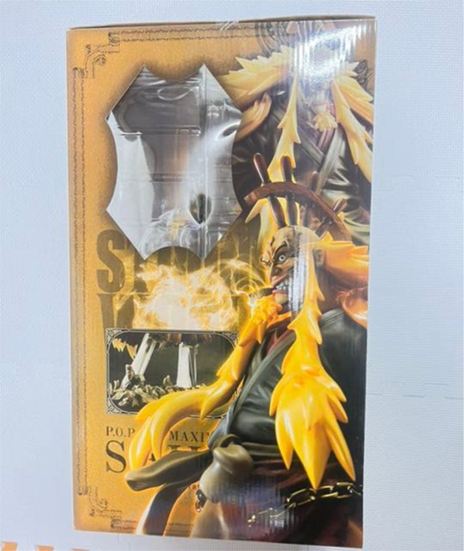 ［美品］ワンピースフィギュア P.O.P 金獅子のシキ