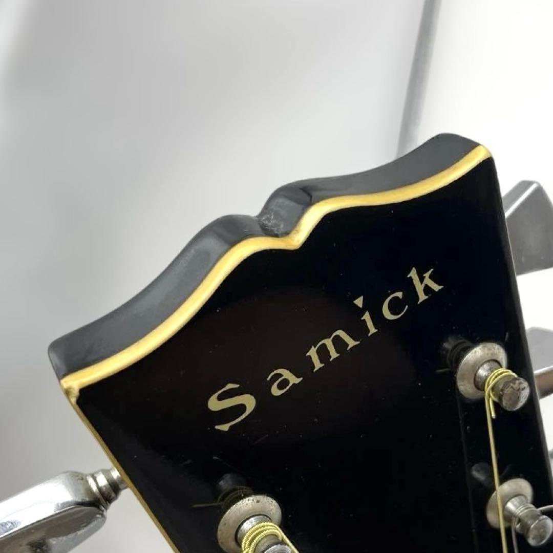 SAMICK ミニギター LPレスポールタイプ黒 ショートスケール サミック