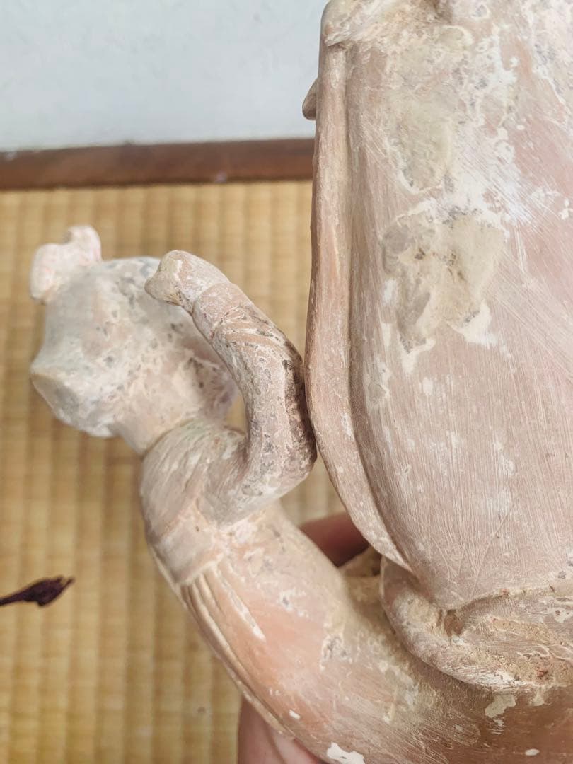 中国唐時代の騎馬人物土器