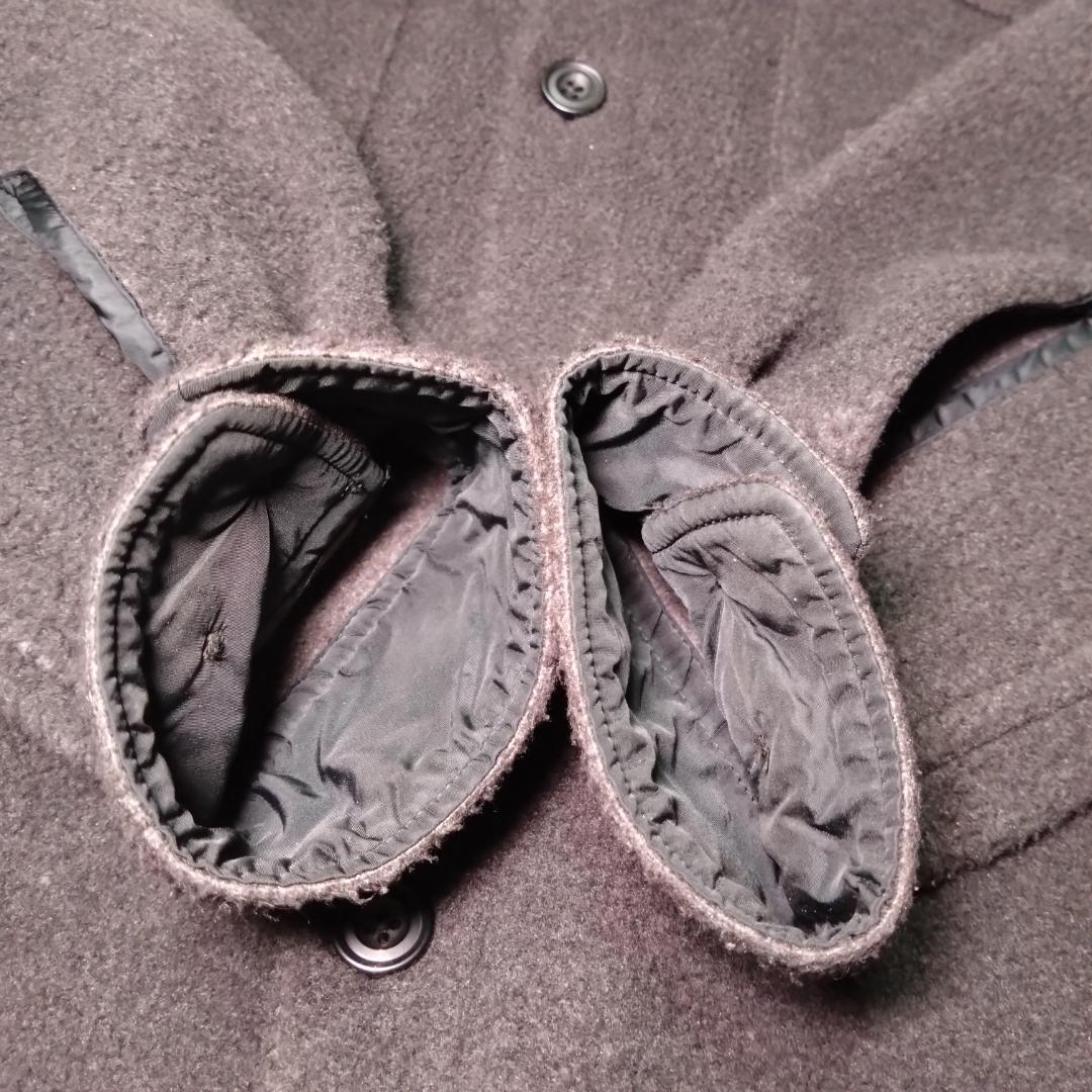 YOKEヨーク　フリースシャツ　黒　２サイズ　ふわふわ　日本製 YK22AW