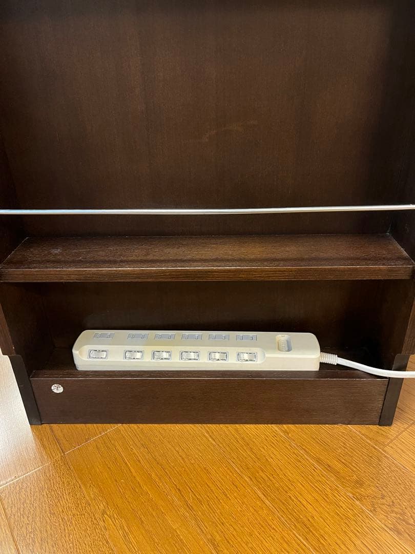 姫ちゃん様専用 FAX台 ルーター収納 天然木 台 46cm ブラウン 収納