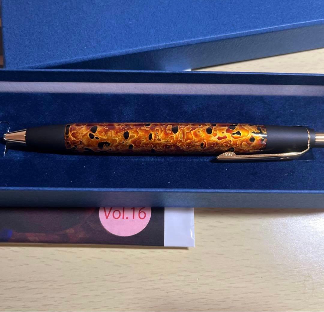 の*る様 野原工芸　兆春塗り　コラボ　ボールペン　金虫食い