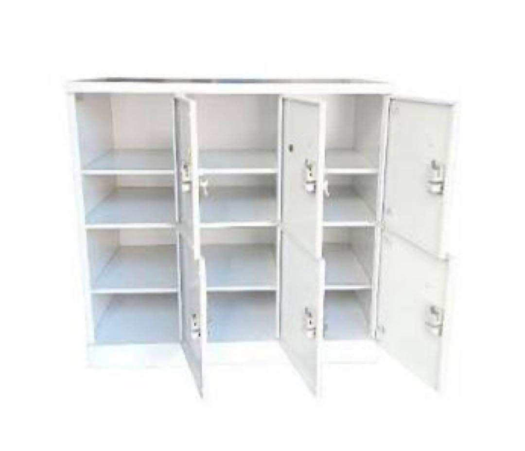 6人用ロッカー 鍵 スペアキー付き スチール 幅90cm 高さ88.5cm