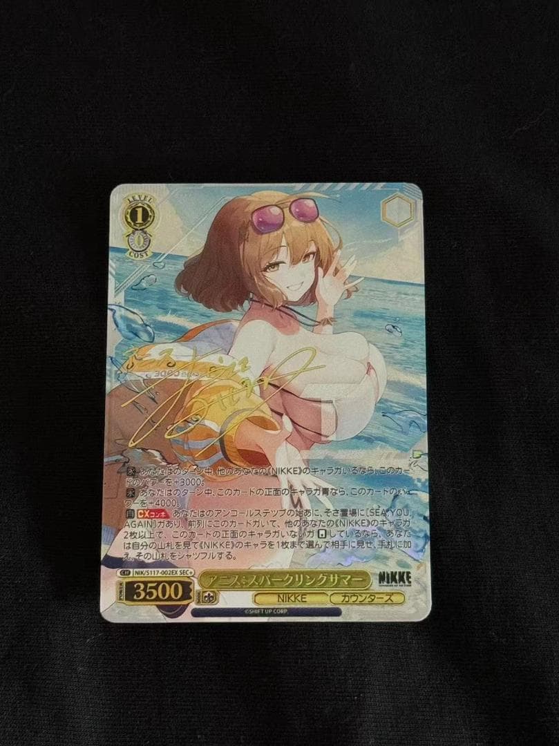 勝利の女神NIKE (アニスSEC+)サイン入り - メルカリ