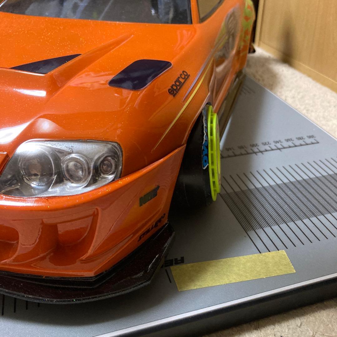 スープラ ラジコンボディー　ワイルドスピード