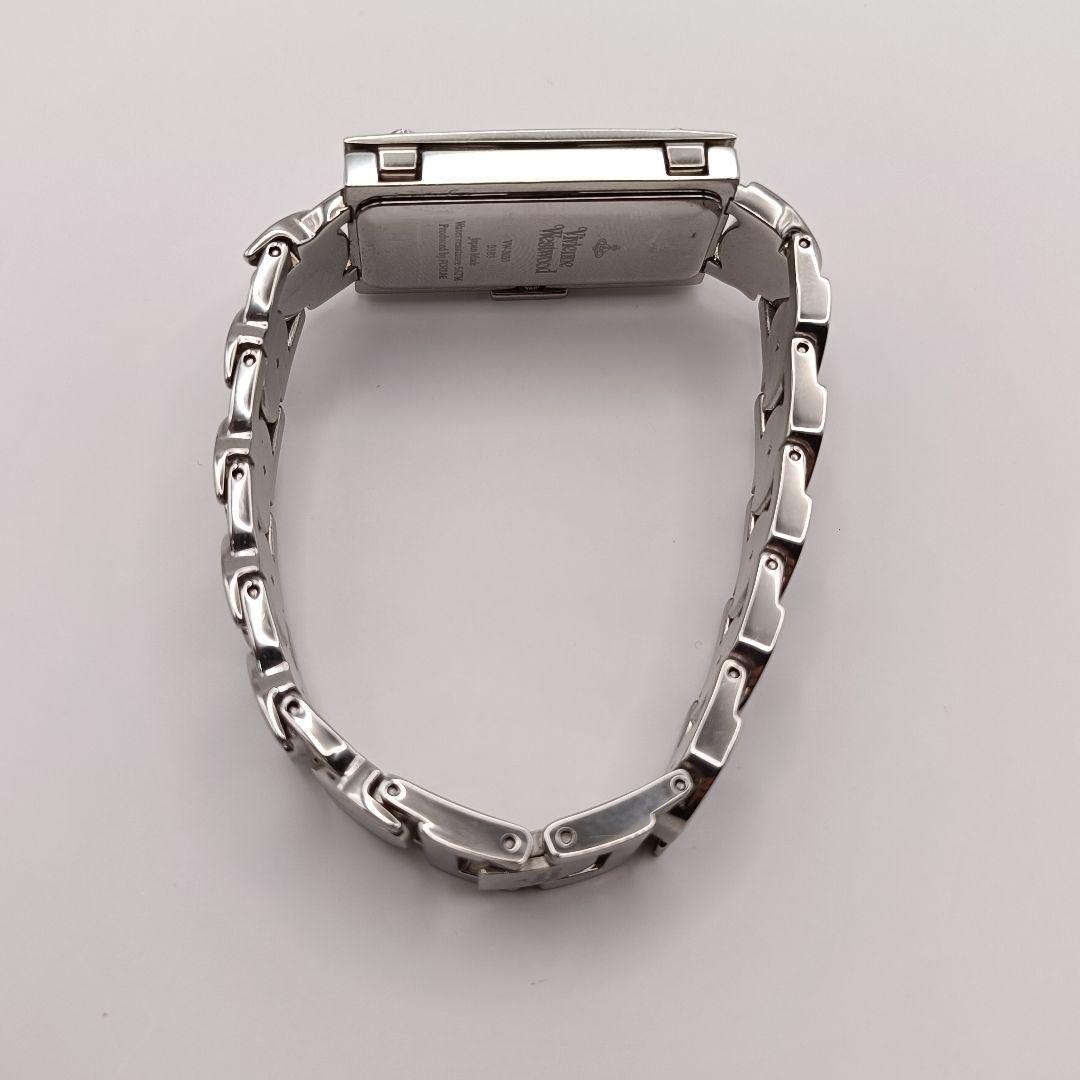 希少 稼働 電池新品 ヴィヴィアンウエストウッド スカル ブレスレット時計