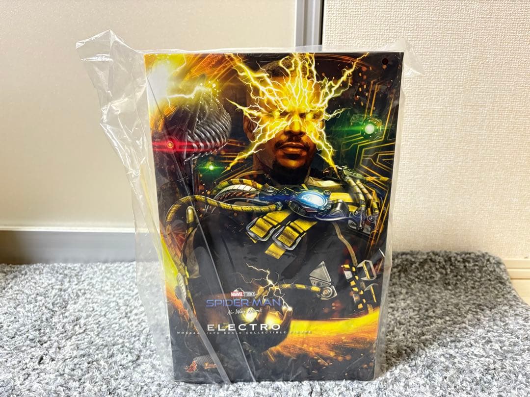 ホットトイズ 1/6スケールフィギュア　エレクトロ　ノー・ウェイ・ホーム Amazon.co.jp: ムービー・マスターピース スパイダーマン:ノー・ウェイ