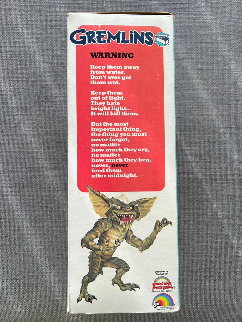 希少 84年 GREMLINS LJN社製 グレムリン USA製 フィギュア