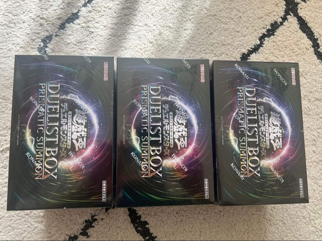 新品未開封/遊戯王 デュエリストボックス プリズマティックサモン 3BOX