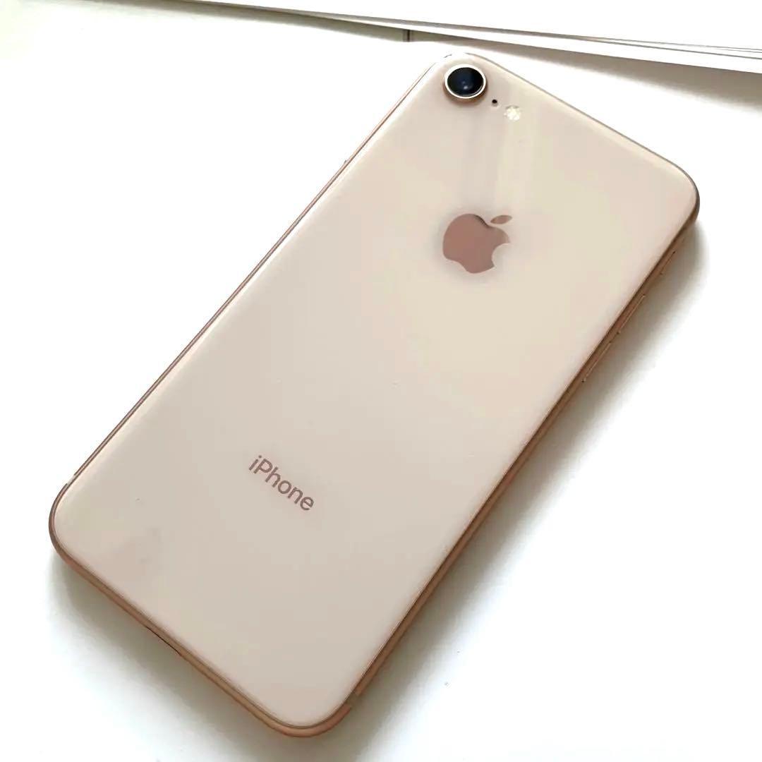 iPhone8 64GB ゴールド simフリー