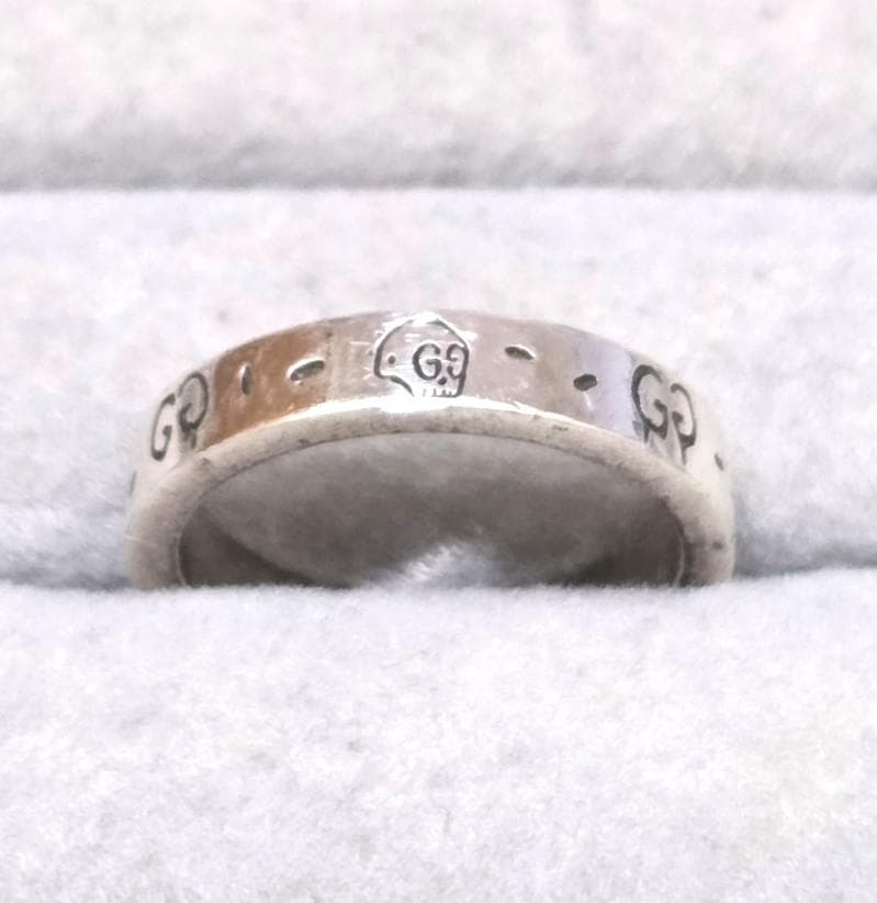Gucci グッチ ゴーストリング　SV925　リング　14号　42828