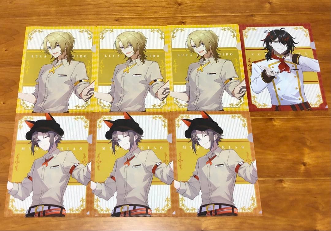 NIJISANJI EN ココスコラボ クリアファイル ココス×にじさんじ キャンペーン｜[COCO'S]ファミリーレストラン ココス