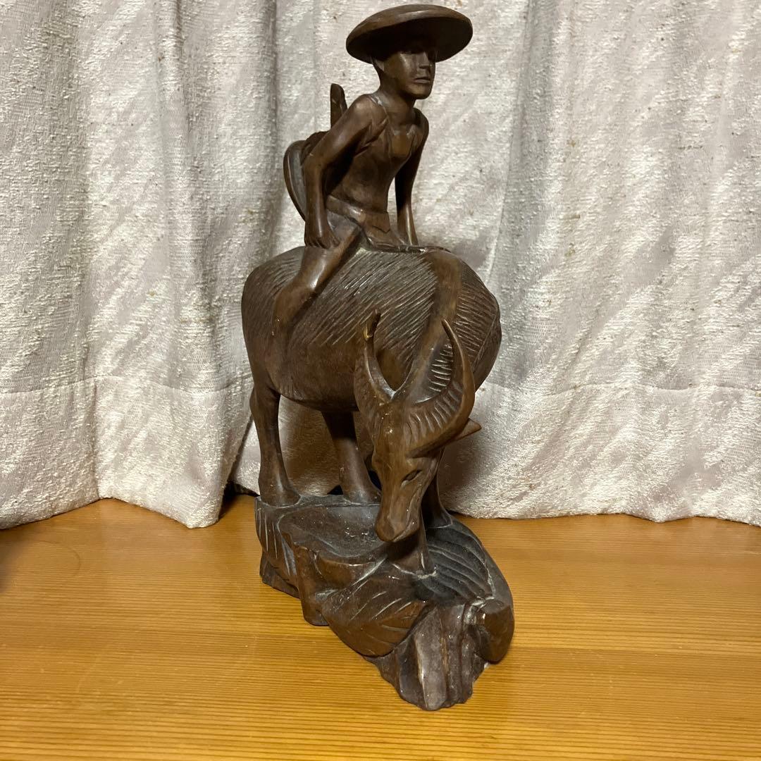 木製 人と牛の彫刻 約36センチ 牛 彫刻」の人気商品一覧 | 安い商品を通販サイトから探す - 価格.com