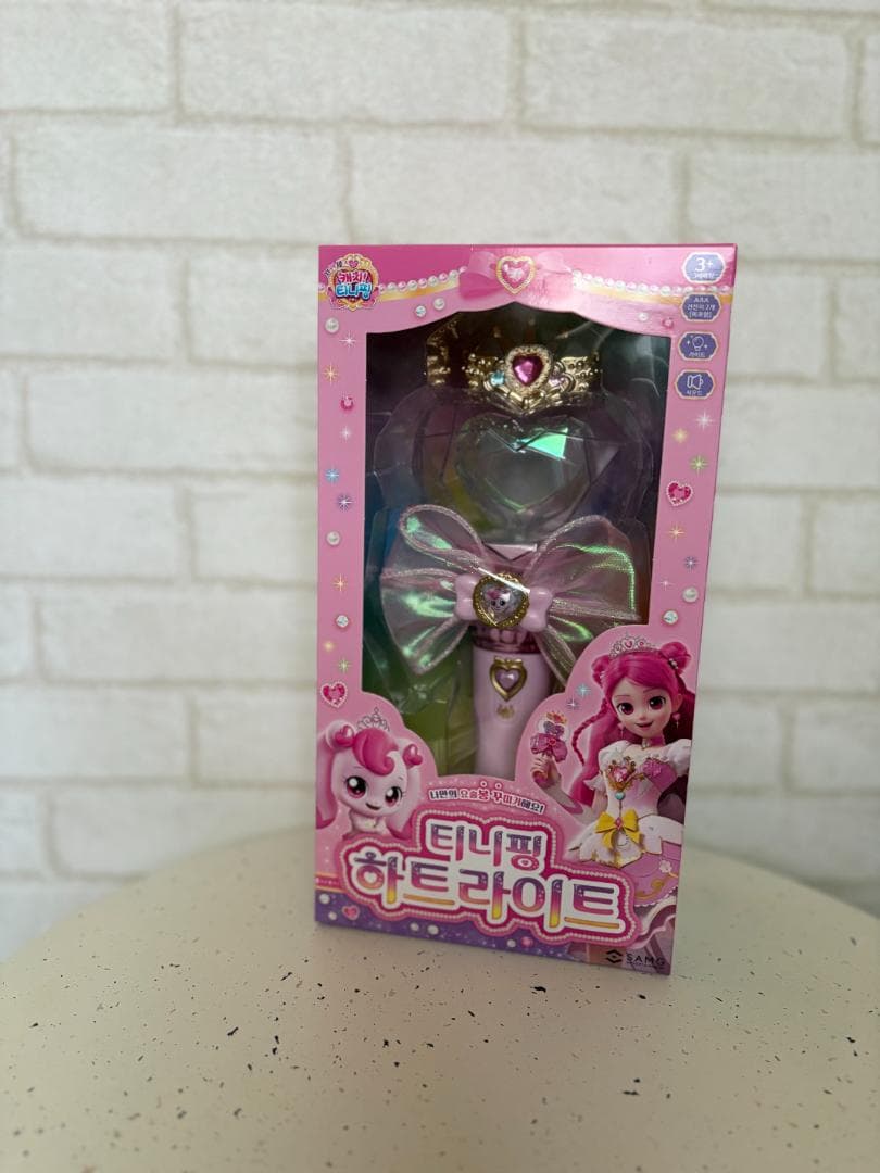 韓国限定】シーズン6 プリンセス キャッチティニピン ハートライト