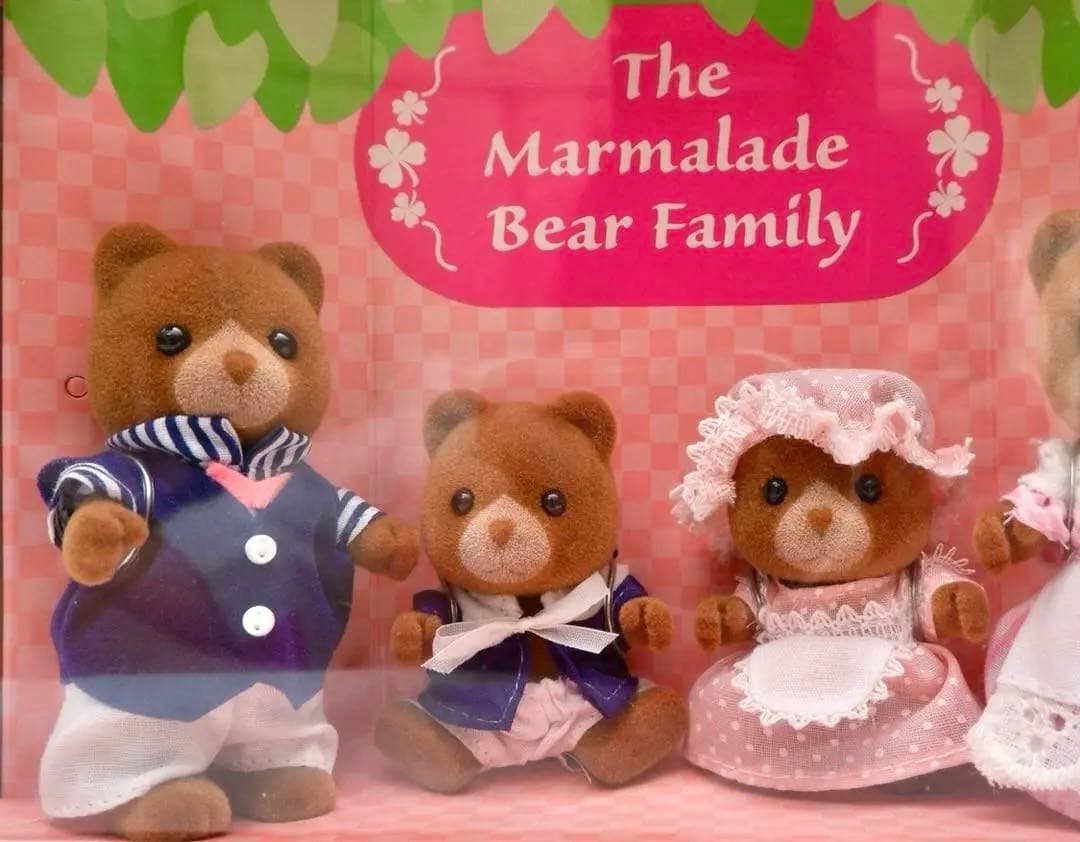 【新品•未開封】シルバニアファミリー⭐️マーマレードクマファミリー⭐️