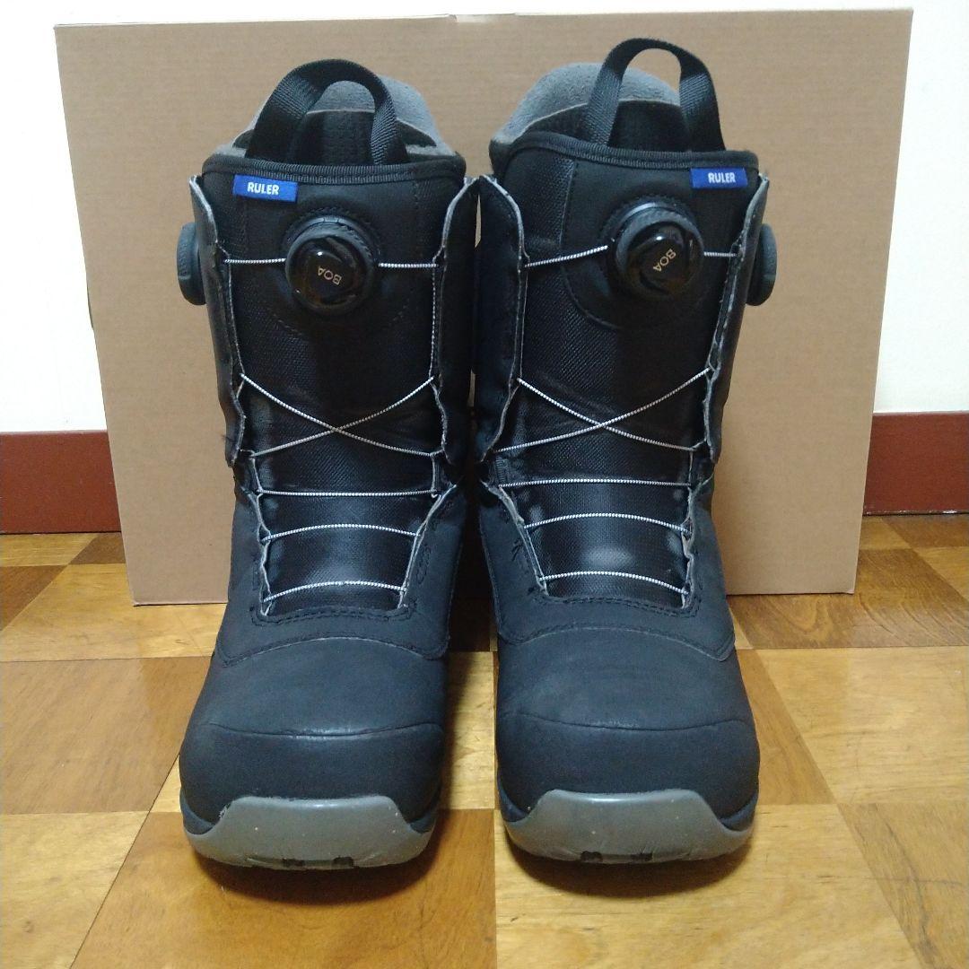 Burtonブーツ 23-24 Ruler 26.5cm Wide BOA 黒