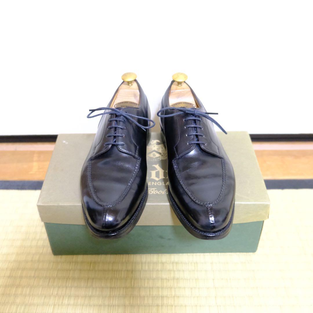 旧ロゴ エドワードグリーンDoversブラック6E 32 英国製