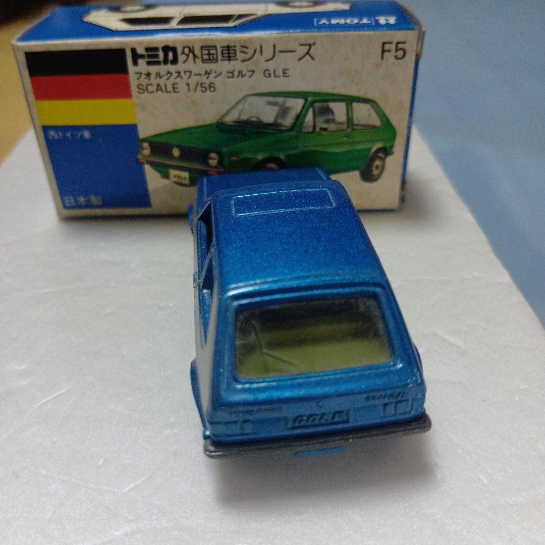 トミカ青箱　フォルクスワーゲン ゴルフ GLE 1/56　日本製　外箱共に極上品