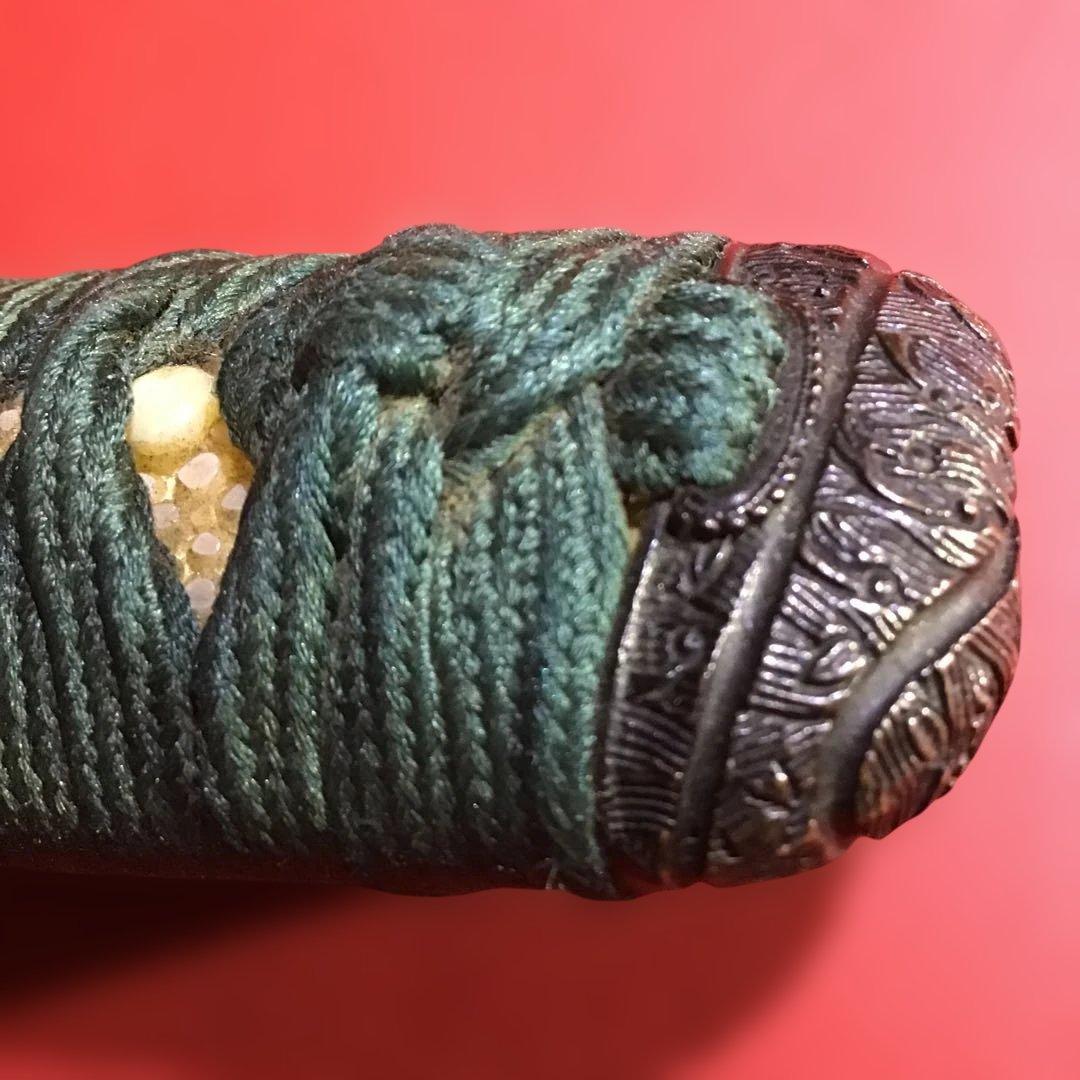 柄　縁頭　青海波彫　金具　目貫鳳凰　　江戸時代　　　　　　書鍔箱