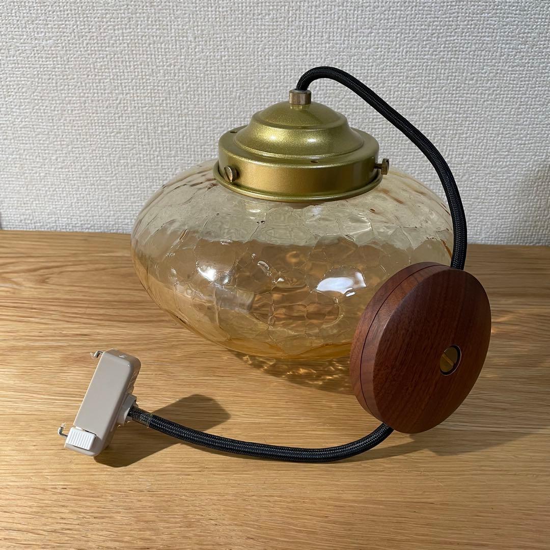 ウニコ unico みかんヒビ ペンダントライト - メルカリ