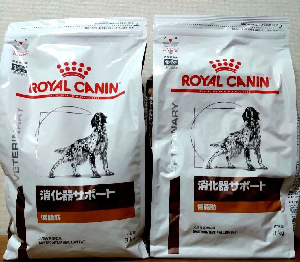 ROYAL CANIN 消化器サポート 低脂肪 3kg 2袋