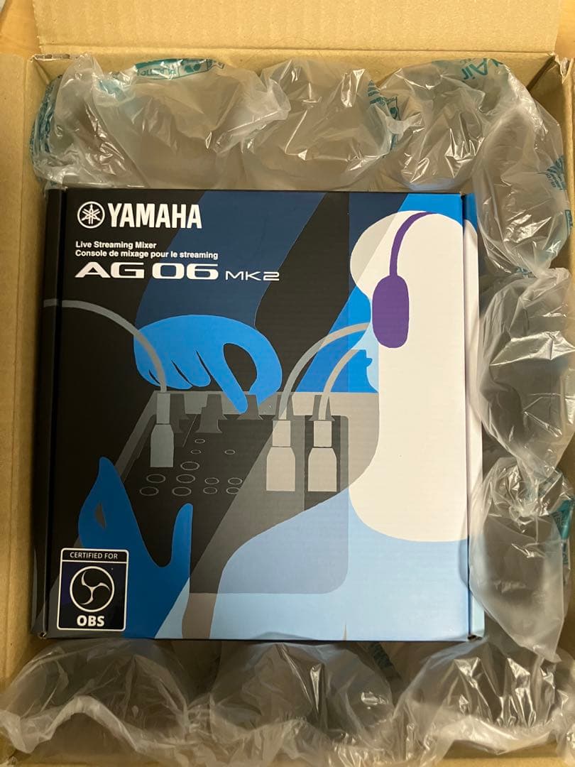 YAMAHA AG06 MK2 ライブストリーミングミキサー