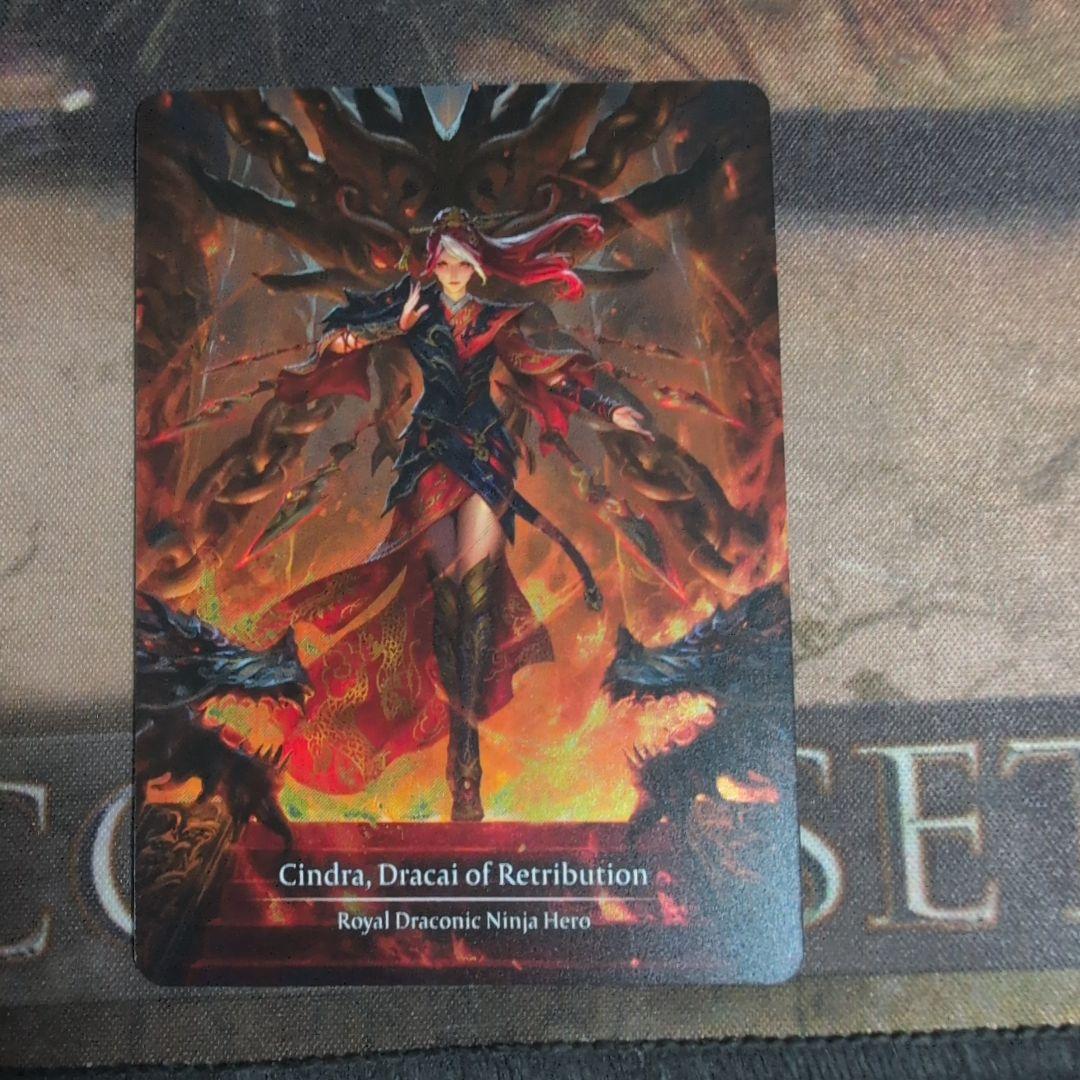 FaB　報復のドラカイ、シンドラ 　Marvel ColdFoil Cindra FaB 報復のドラカイ、シンドラ Marvel ColdFoil Cindra