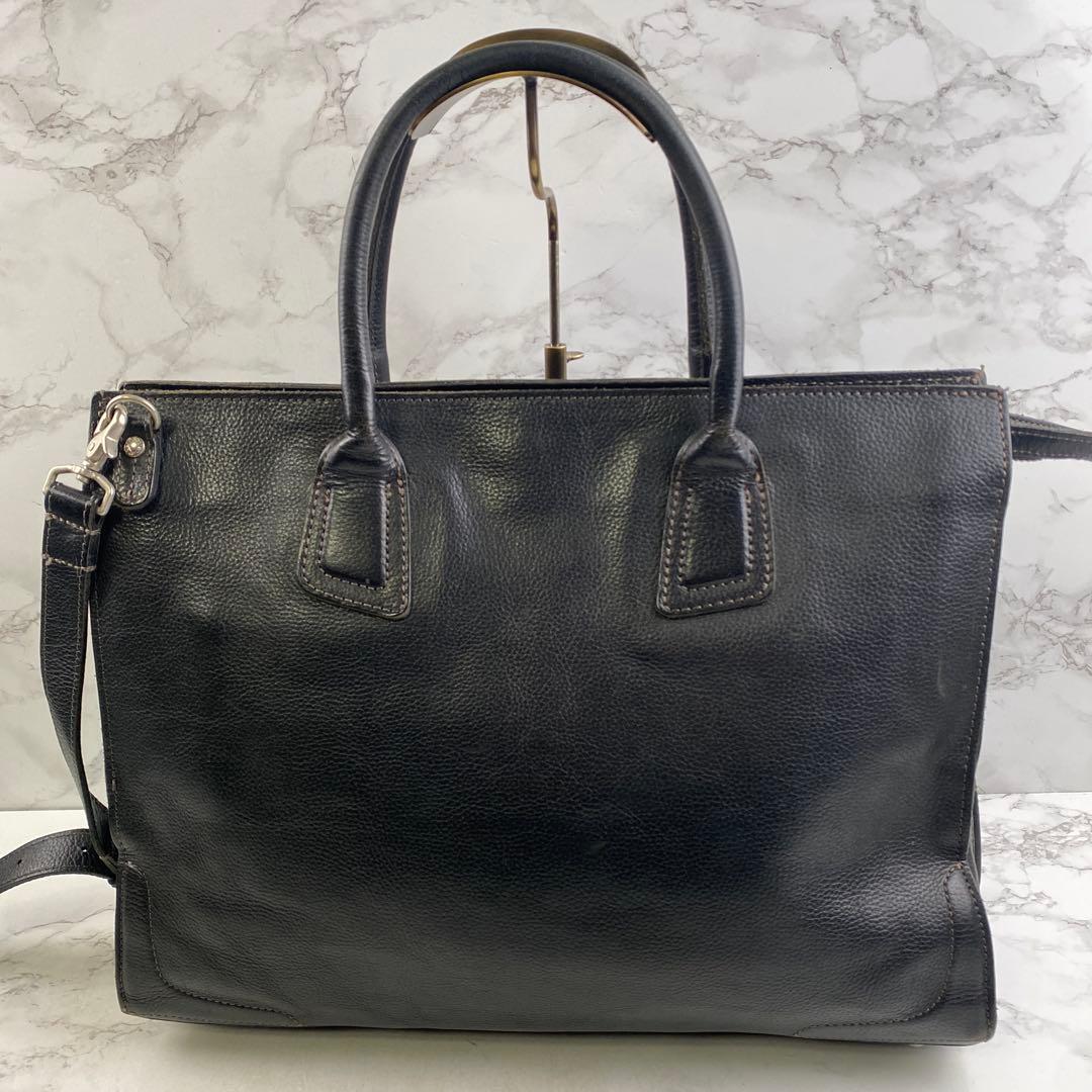 SOMES ソメスサドル 本革 レザー リクルート ビジネストートバッグ 黒