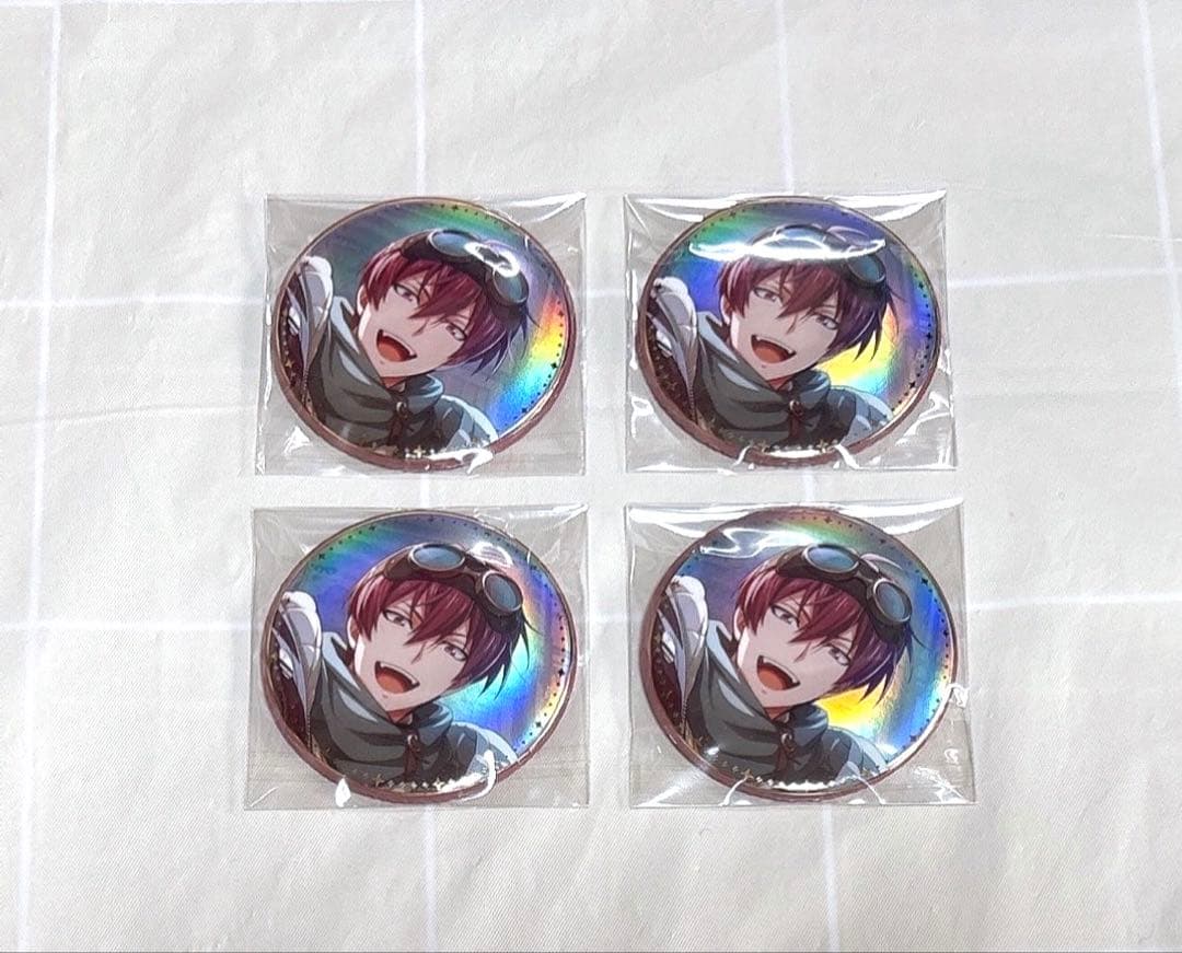 アイドリッシュセブン アイナナ 狗丸トウマ 缶バッジ 記念日2024 ŹOOĻ