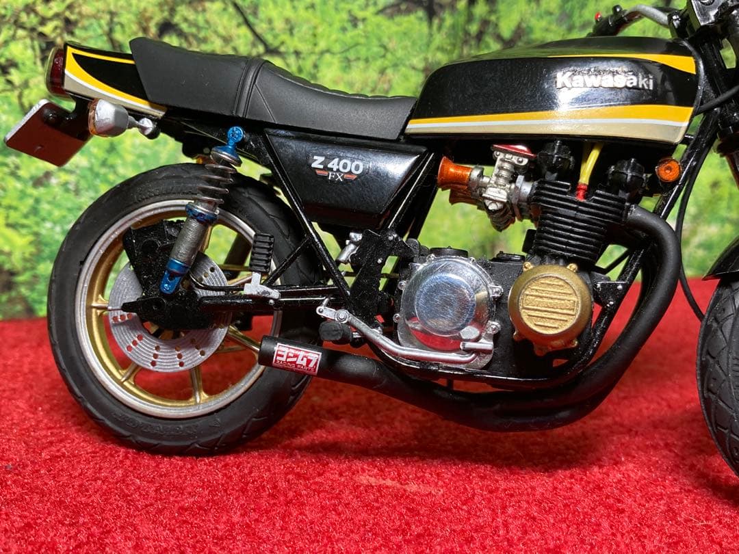 え？さん専用アオシマ☆Z400FXタイガーカラー製作品(素人作品