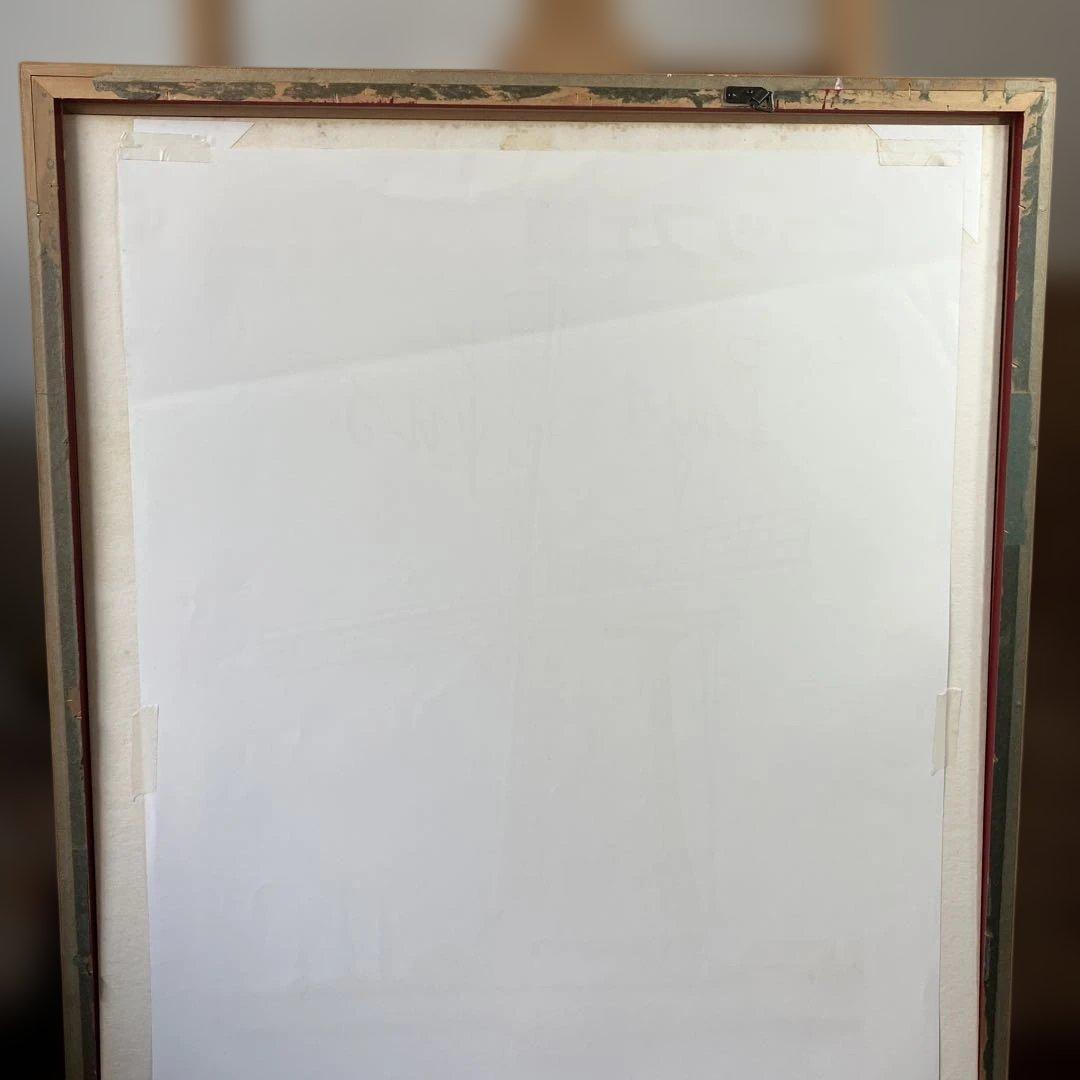 リトポスター 「ビュッフェ展OSAKA TOKYO ギャルリーためなが」