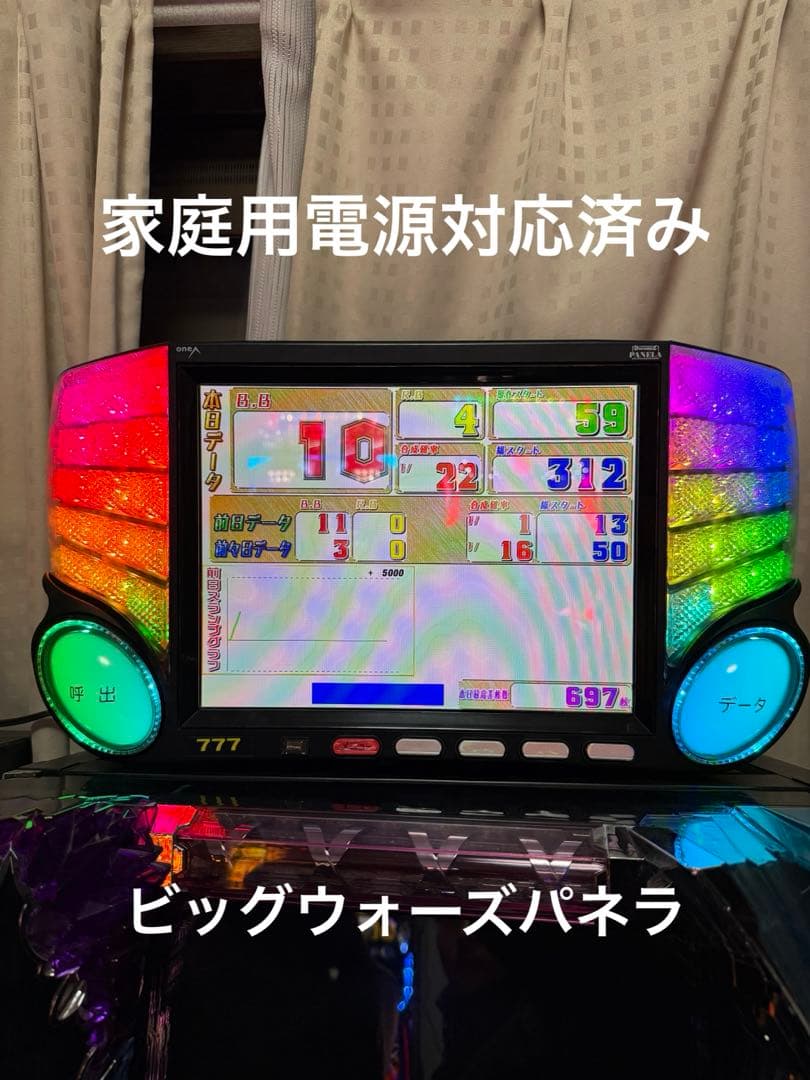 家庭用電源対応済み】データカウンター ビッグウォーズパネラ ワンエー