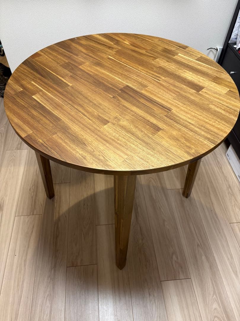 IKEA ナッカンネース サークル ダイニング 丸テーブル 80cm