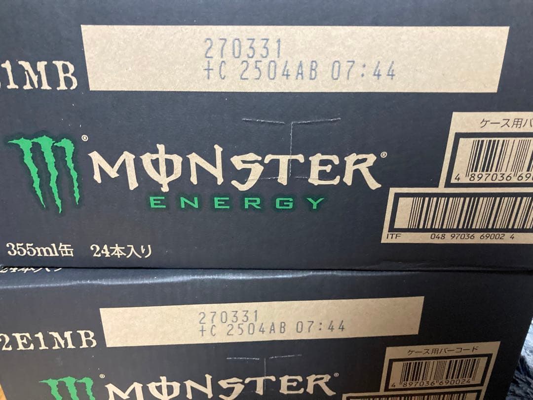 モンスターエナジー355ml缶 24本入り2ケース アサヒ飲料 MONSTER ENERGY（モンスター エナジー） 355ml缶×24本入