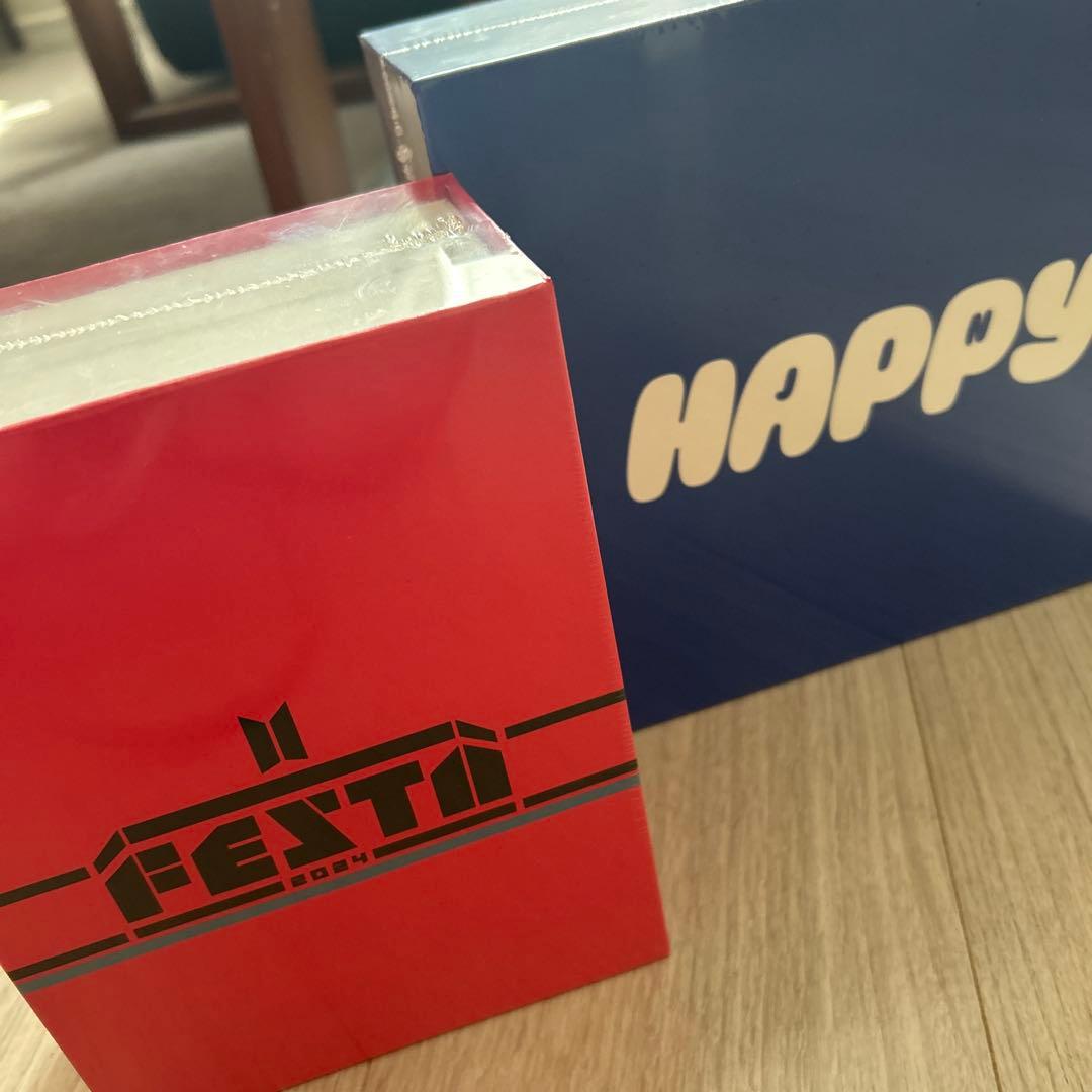 【貴重】【新品未開封】BTS JIN 会場特典 FESTA & HAPPY