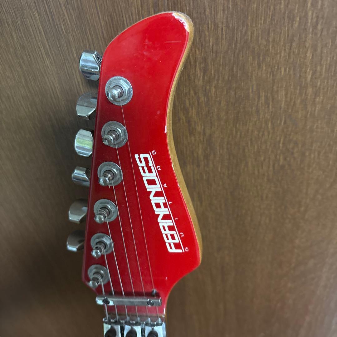 FERNANDES エレキギター レッド