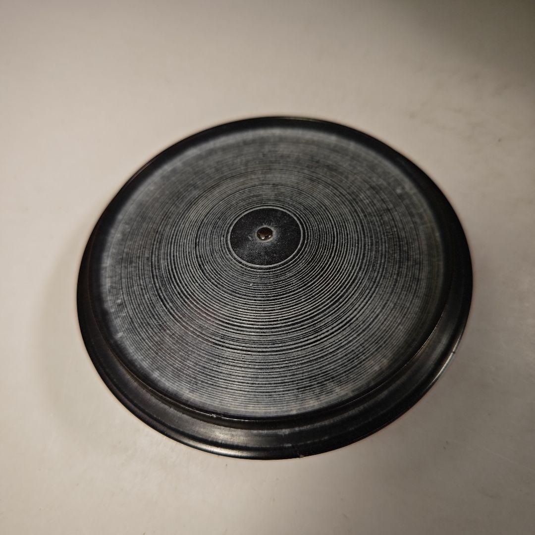 イ484 茶釜『釜師 畠春斎』『古天明筋釜 環・替蓋付 共