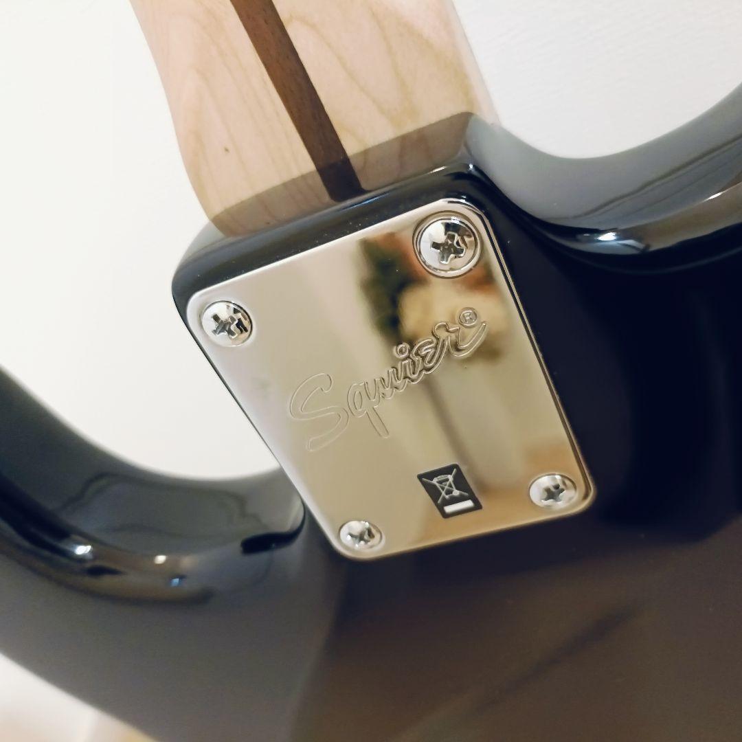 メンテ済｜Squier ストラトキャスター ブラック エレキギター