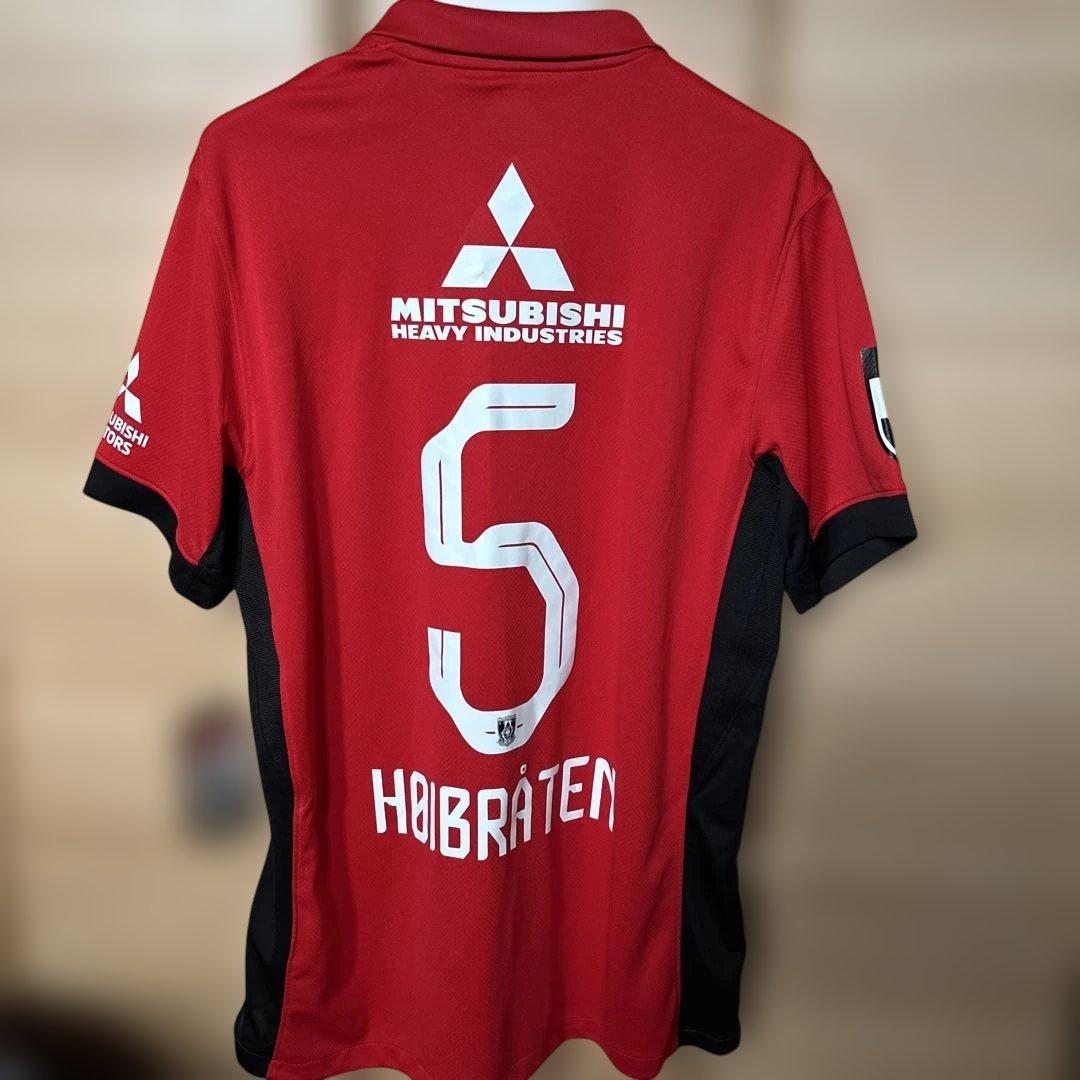 浦和レッズレプリカユニフォーム 2025シーズン Lサイズ 5番 ホイブラーテン
