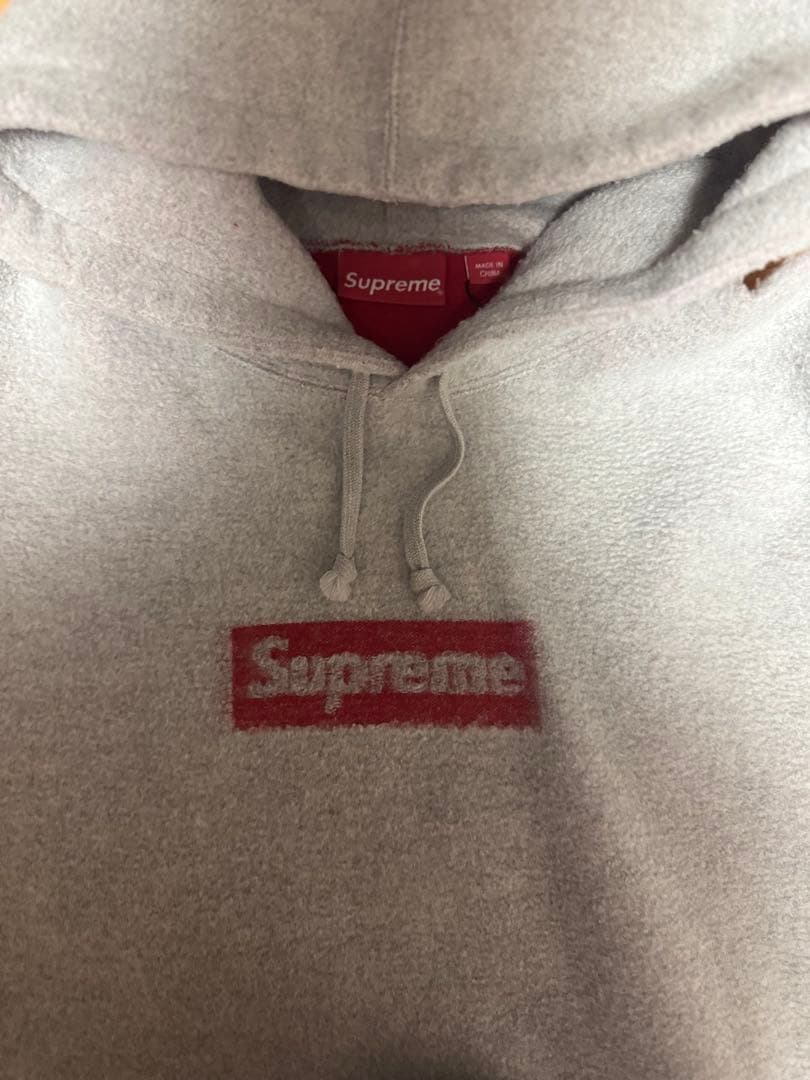 SUPREME Inside Out Box ロゴ　パーカー