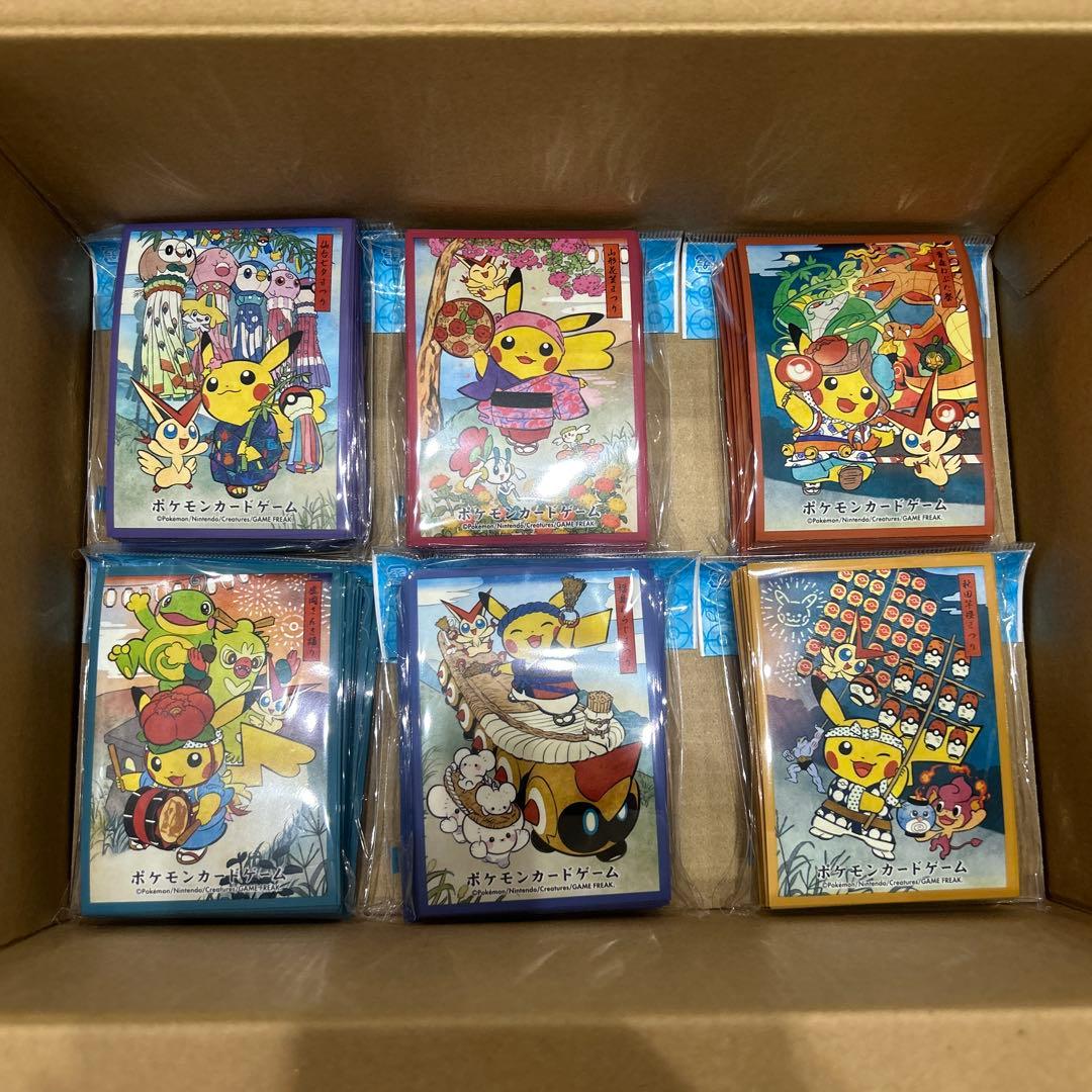 ポケモンセンタートウホク お祭りごっこ ポケカ スリーブ デッキ