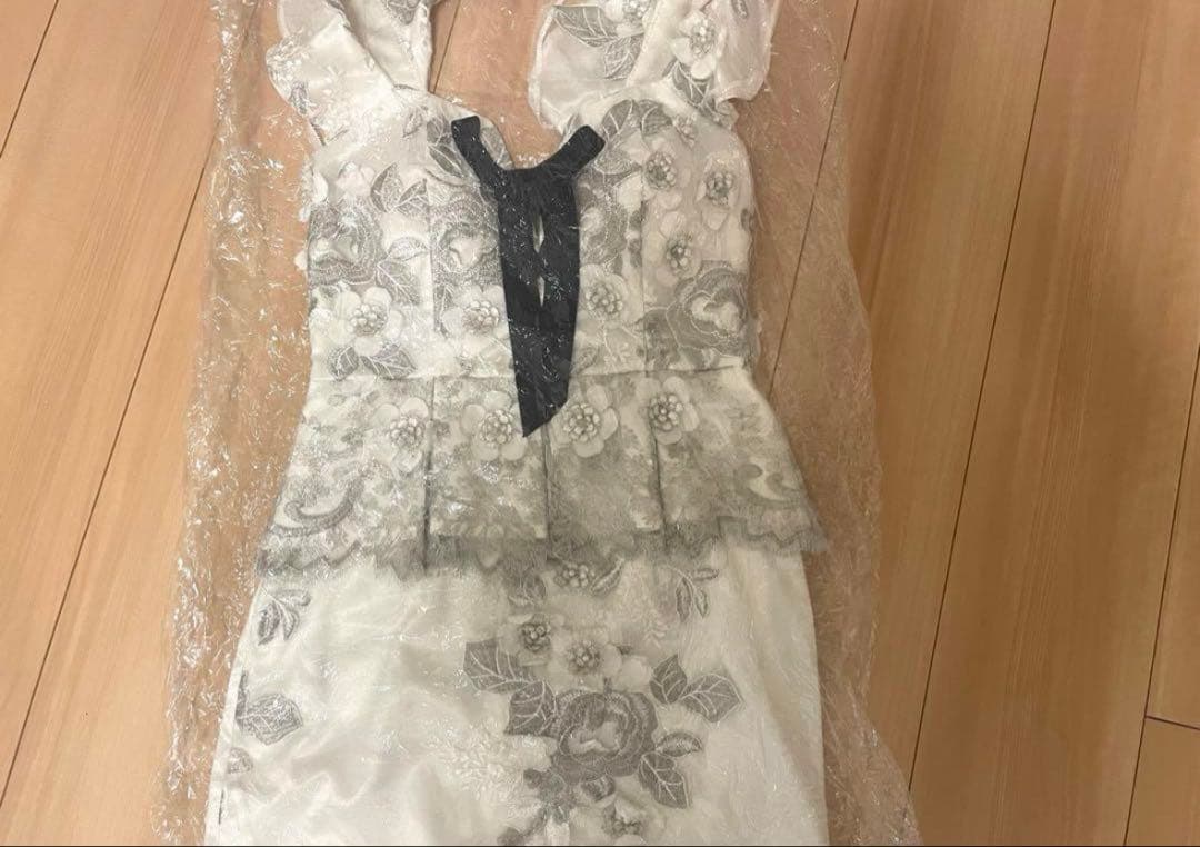 A*様 ROBE de FLEURS ホワイトナイトドレス