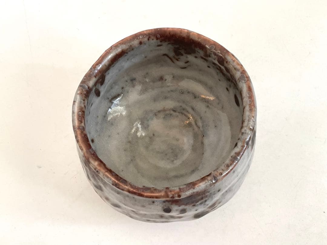陶芸家 堀一郎 鼠志野 茶盌 茶碗 抹茶碗 茶道具 志野 美濃 瀬戸 共