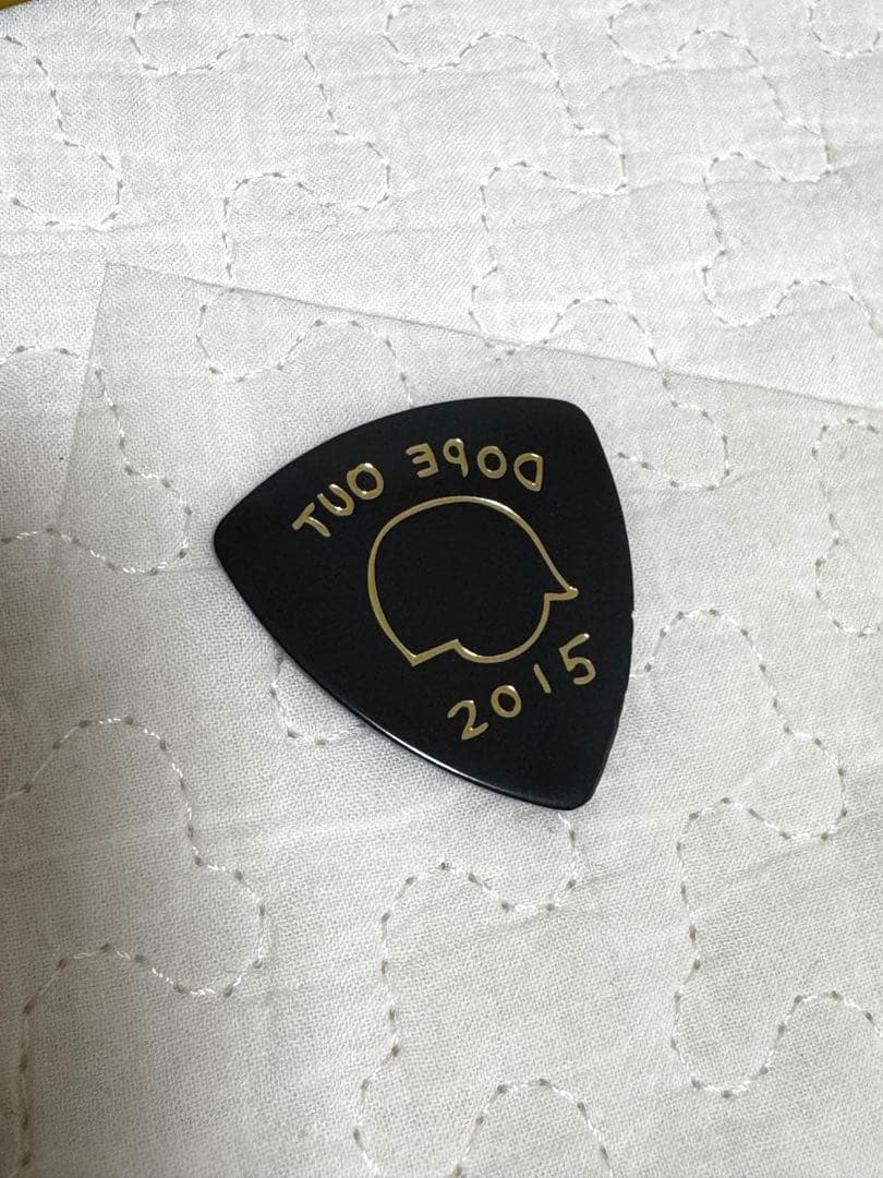YUKI 本人使用 ギター ピック 2015 Out ツアー YUKI 本人使用 ギター