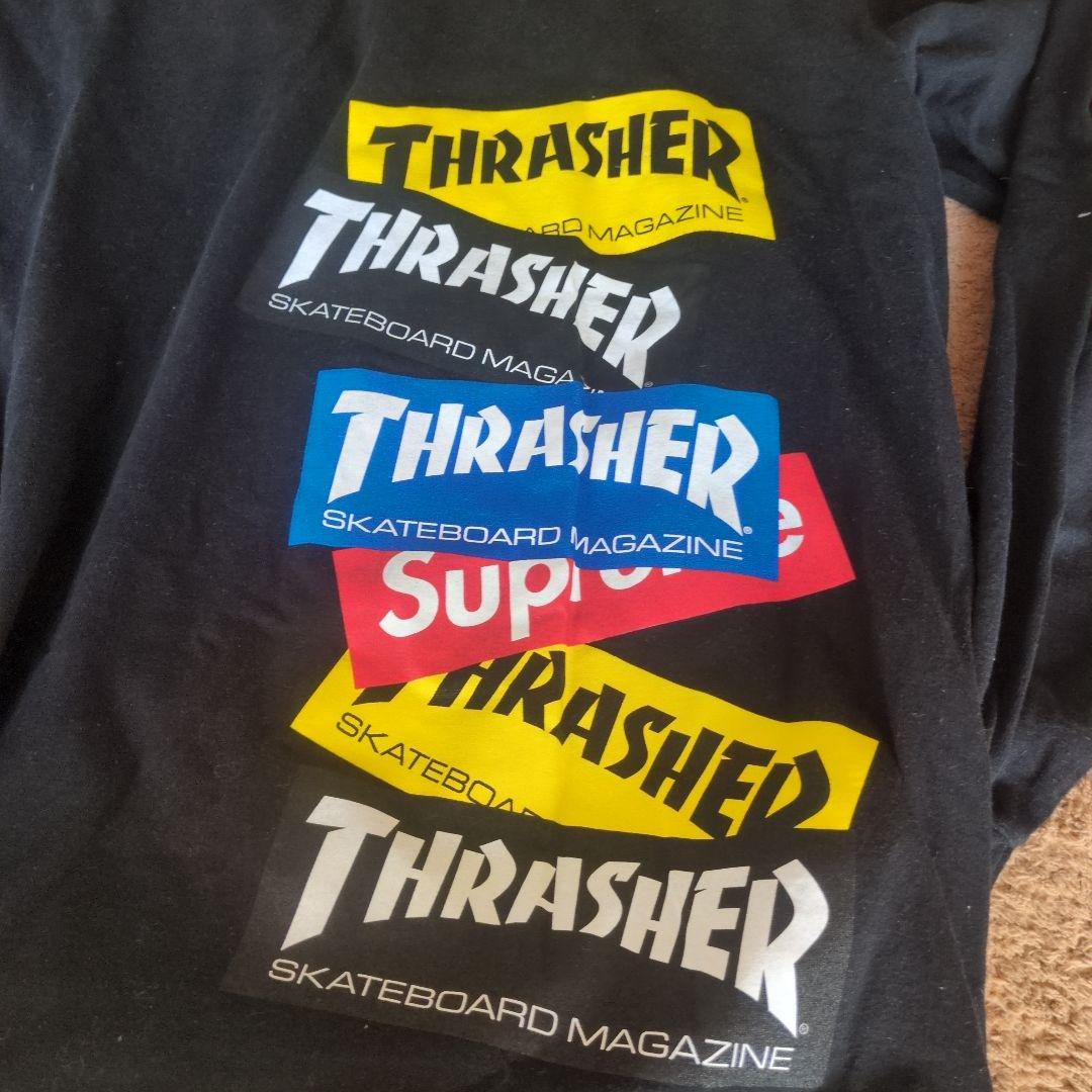 Supreme Thrasher ロングスリーブTシャツ L ブラック